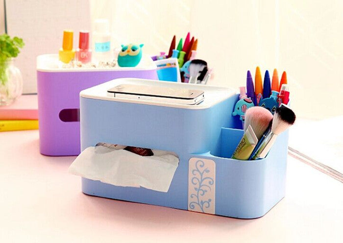 Multi-Function Tissue Box