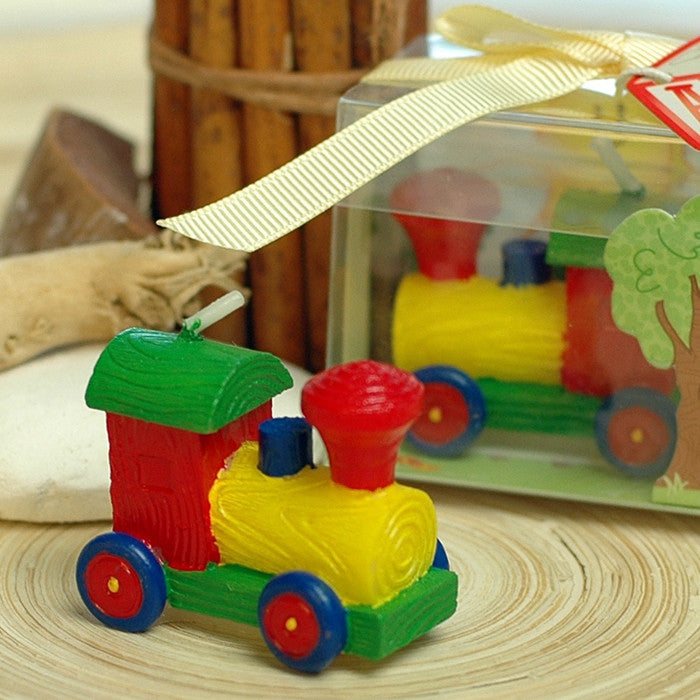 Train Shaped Birthday Candle